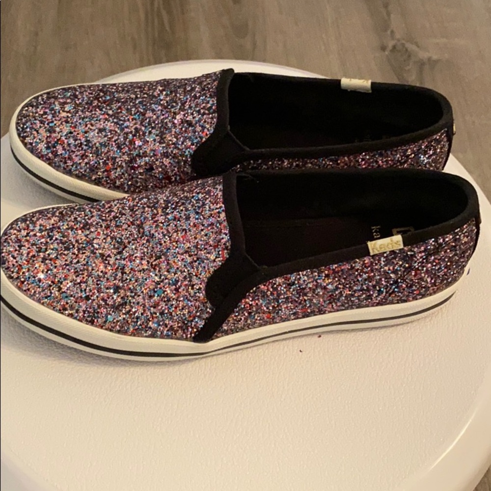 Kate Spade Keds double deckers multi glitter